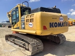 Back of used Excavator